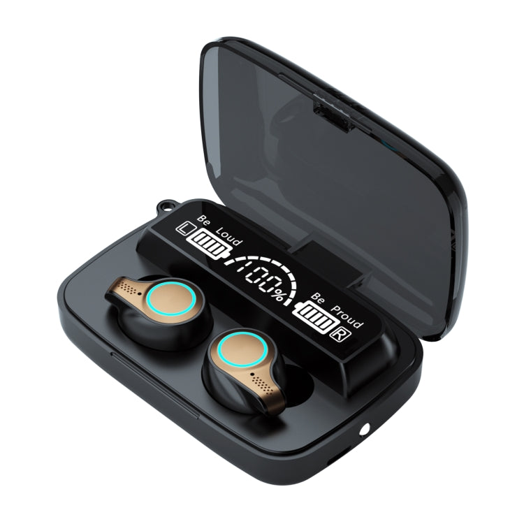 M18 Bluetooth 5.1 Wireless Earbuds with LED Charging Case