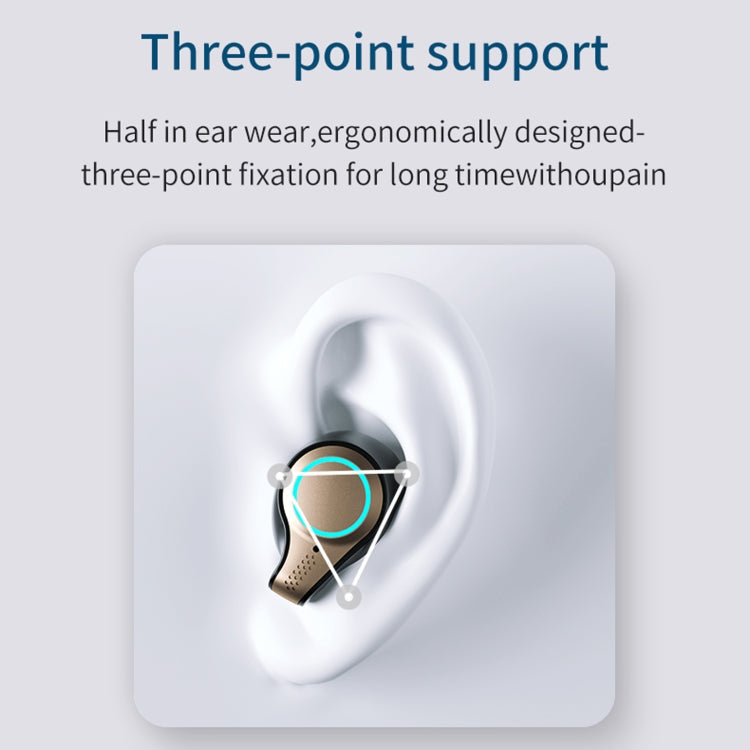 M18 Bluetooth 5.1 Wireless Earbuds with LED Charging Case