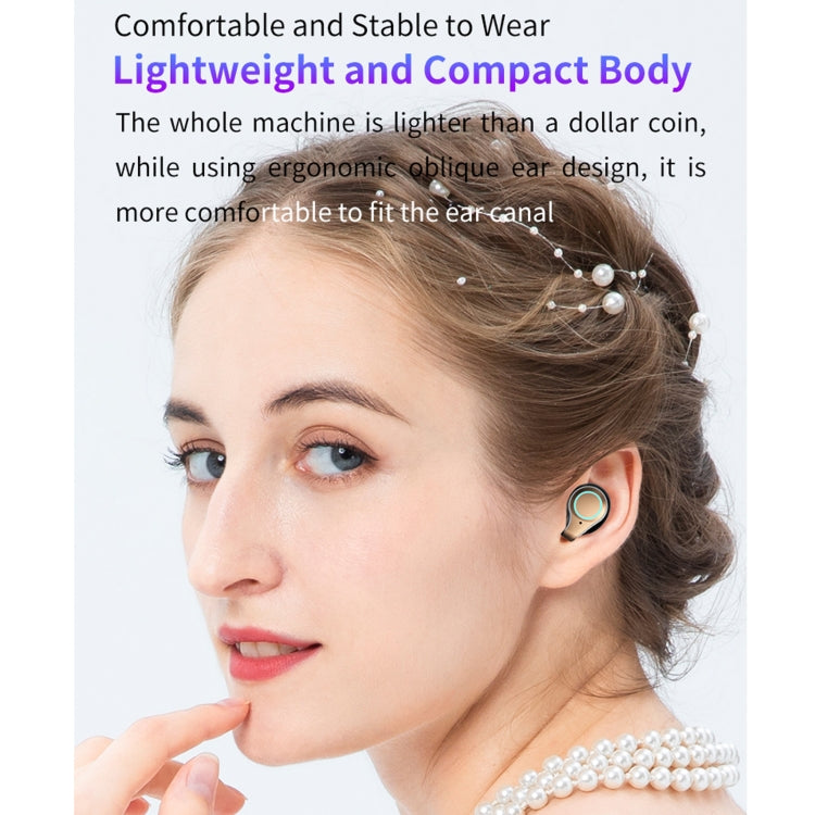 M18 Bluetooth 5.1 Wireless Earbuds with LED Charging Case